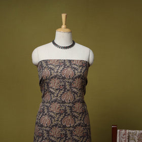 Merino wool pedana kalamkari 3pc unstitched dress material