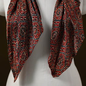 Modal silk pendant necklace scarf 26 - handcrafted