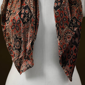 Modal silk pendant necklace scarf 51 - handcrafted