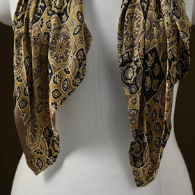 Modal silk pendant necklace scarf 52 - handcrafted