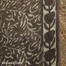 Modal silk hand bagru saree 26 - handcrafted