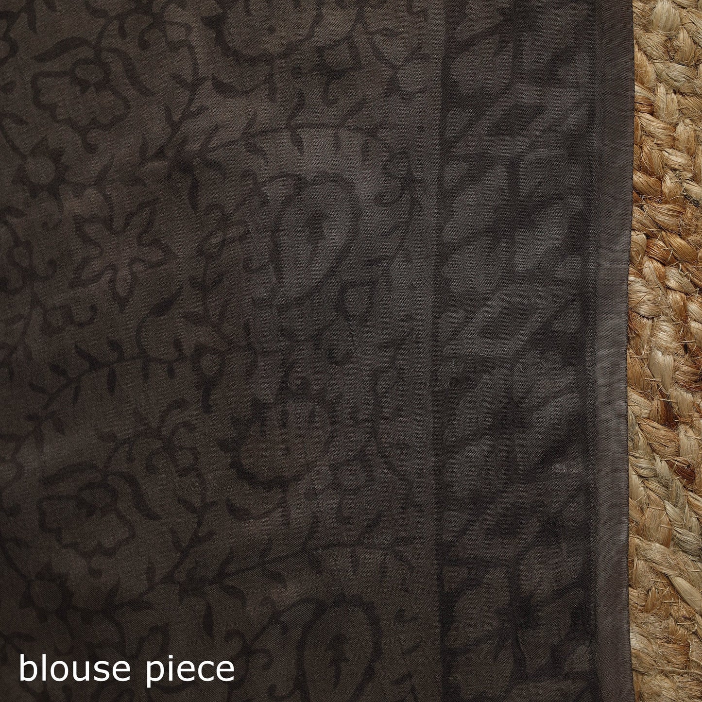 Modal silk hand bagru saree 27 - handcrafted