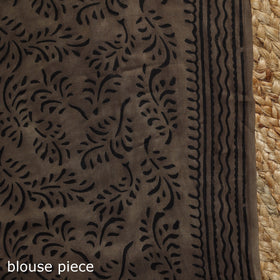 Modal silk hand bagru saree 29 - handcrafted