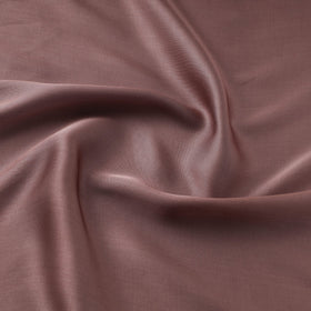 Brown - Plain Pure Modal Silk Fabric 13