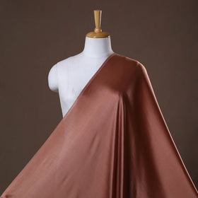 Brown - modal silk plain fabric 15 - handcrafted