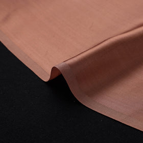 Brown - modal silk plain fabric 15 - handcrafted