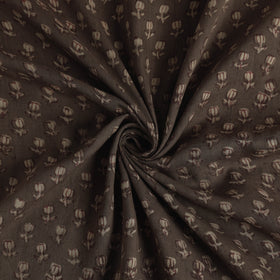 Buy Mulberry Silk Cotton Akola Hand Block Printed Handloom Fabric Online at iTokri.com