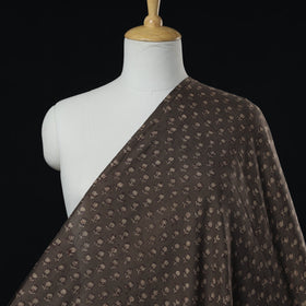 Buy Mulberry Silk Cotton Akola Hand Block Printed Handloom Fabric Online at iTokri.com