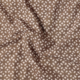 Pipad Block Printing Mulberry Silk Cotton Handloom Precut Fabric 