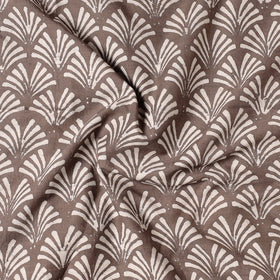  Pipad Block Printing Mulberry Silk Cotton Handloom Precut Fabric 