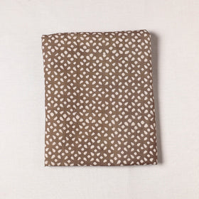 Pipad Block Printing Mulberry Silk Cotton Handloom Precut Fabric 