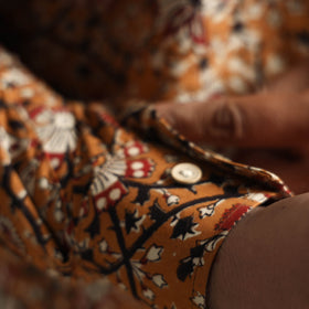  Bagru Block Printed Cotton Men Short Kurta 