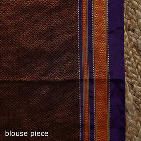 Nath work silk cotton khun saree 14 - handcrafted