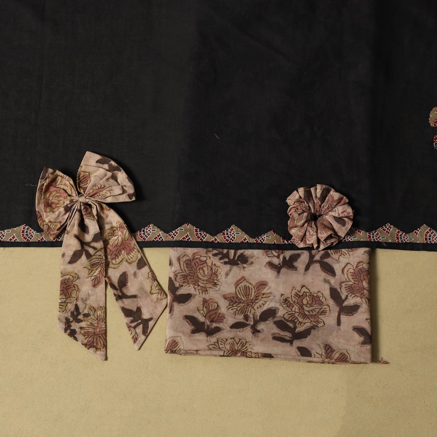 Natural dyed bagru dabu hand cotton 2pc unstitched dress