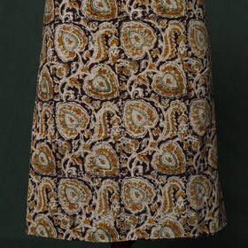 Natural dyed block print cotton pedana kalamkari 2pc