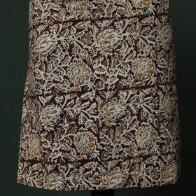 Natural dyed block print cotton pedana kalamkari 2pc