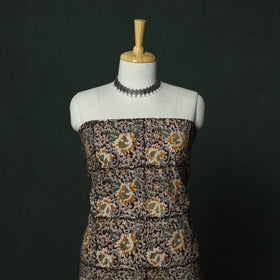 Natural dyed block print cotton pedana kalamkari 2pc