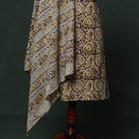 Natural dyed block print cotton pedana kalamkari 2pc