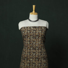 Natural dyed block print cotton pedana kalamkari 2pc