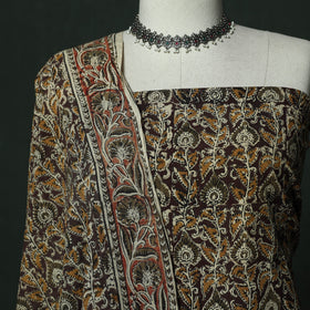 Natural dyed block print cotton pedana kalamkari 2pc