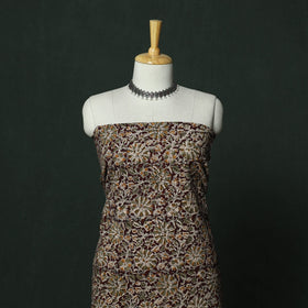 Natural dyed block print cotton pedana kalamkari 2pc