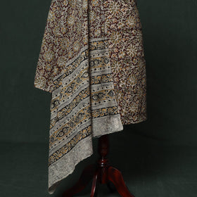 Natural dyed block print cotton pedana kalamkari 2pc