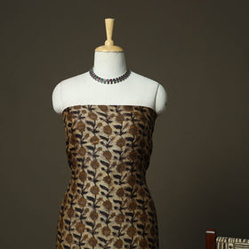 Natural dyed block print maheshwari silk jahota 3pc