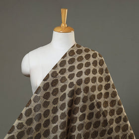 Buy Natural Dyed Chanderi Silk Akola Print Fabric 