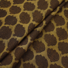 Natural Dyed Chanderi Silk Akola Print Fabric 