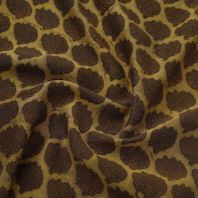  Natural Dyed Chanderi Silk Akola Print Fabric 