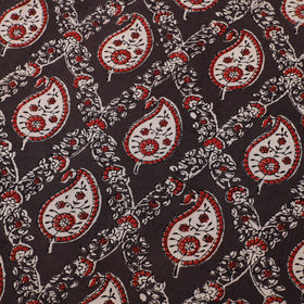  Brown Natural Dyed Cotton Ajrakh Print Fabric