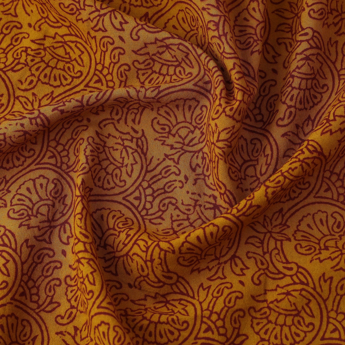 Buy Bagh Hand Block printed Cotton Fabric Online l iTokri.com