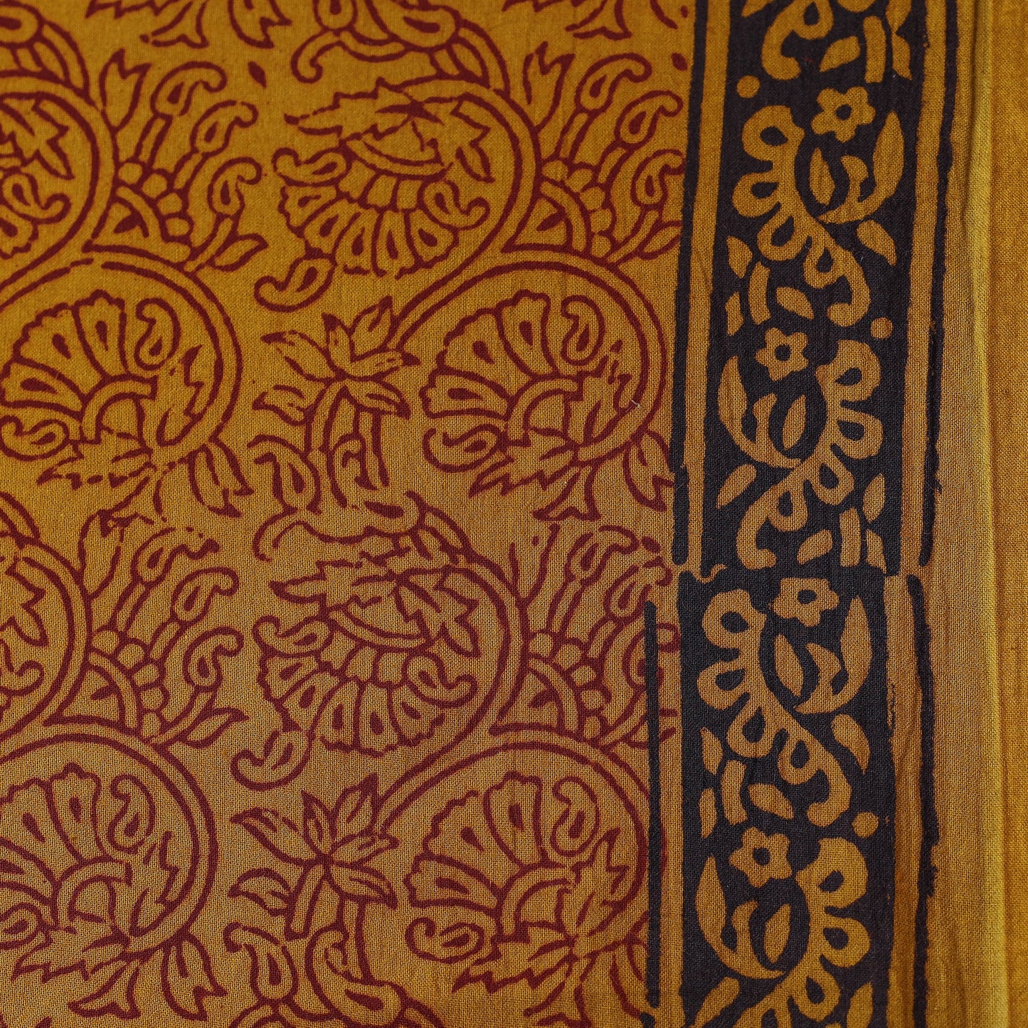 Buy Bagh Hand Block printed Cotton Fabric Online l iTokri.com