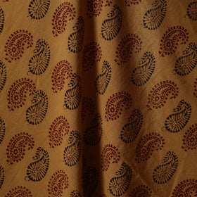 Natural dyed cotton hand bagh fabric 09 - handcrafted