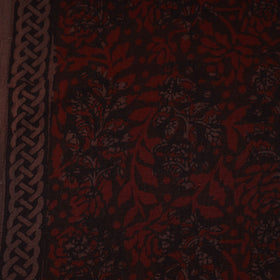 Natural dyed cotton hand bagh fabric 28 - handcrafted