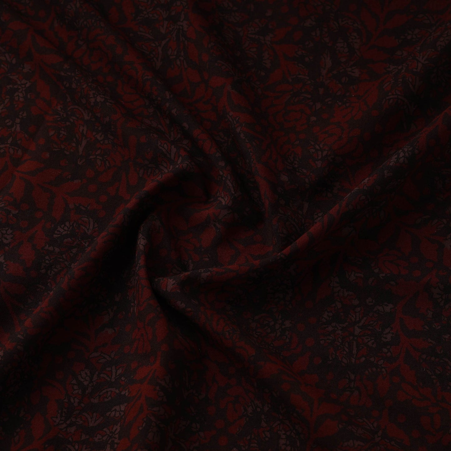 Natural dyed cotton hand bagh fabric 28 - handcrafted