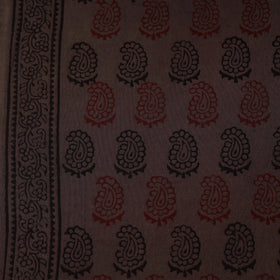 Natural dyed cotton hand bagh fabric 29 - handcrafted