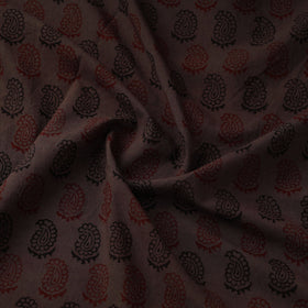 Natural dyed cotton hand bagh fabric 29 - handcrafted