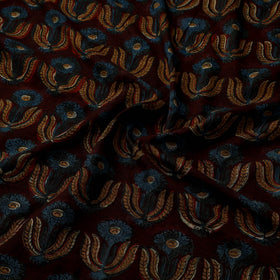 Natural dyed cotton hand jahota fabric 09 - handcrafted