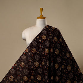 Natural dyed cotton hand jahota fabric 18 - handcrafted