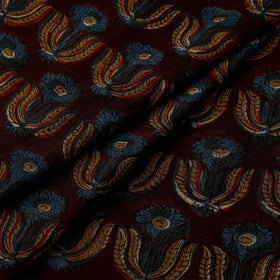 Natural dyed cotton hand jahota fabric 09 - handcrafted