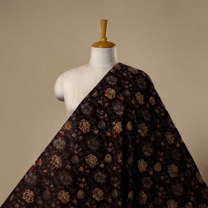 Natural dyed cotton hand jahota fabric 18 - handcrafted