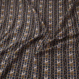 Natural dyed cotton kutch hand block ajrakh print fabric 25