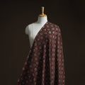 Natural dyed cotton kutch hand block ajrakh print fabric 27