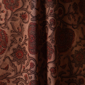 Natural dyed cotton vanaspati bagru fabric 07 - handcrafted