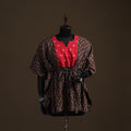 Natural dyed hand block ajrakh print patchwork cotton
