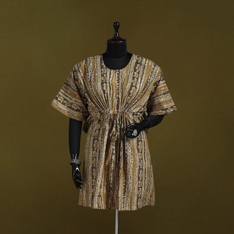 Natural dyed hand akola cotton medium kaftan 75