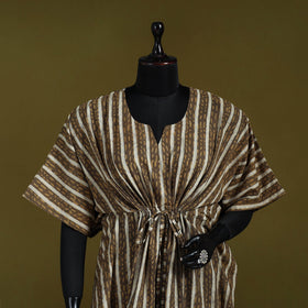 Natural dyed hand akola cotton medium kaftan 79