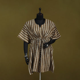 Natural dyed hand akola cotton medium kaftan 79