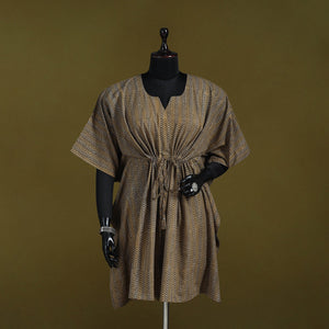 Natural dyed hand akola cotton medium kaftan 82